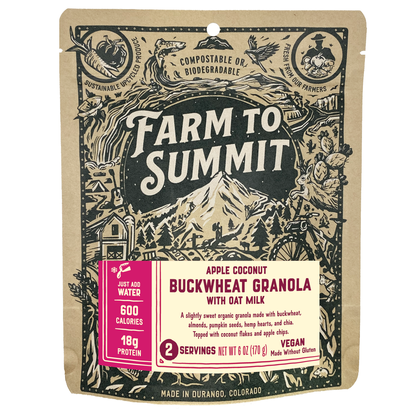 Buckwheat Granola With Oat Milk *New*