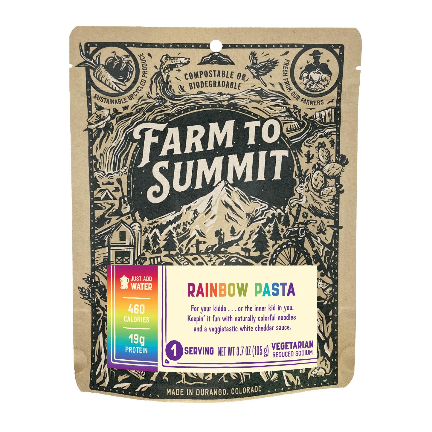 Rainbow Pasta