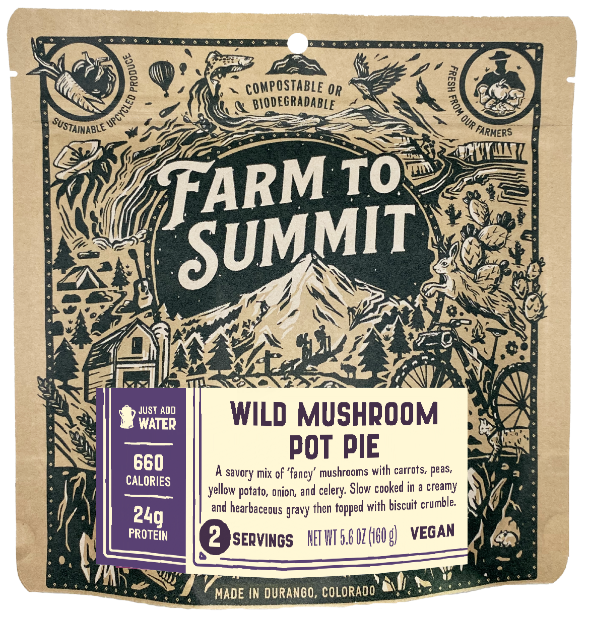 Wild Mushroom Pot Pie