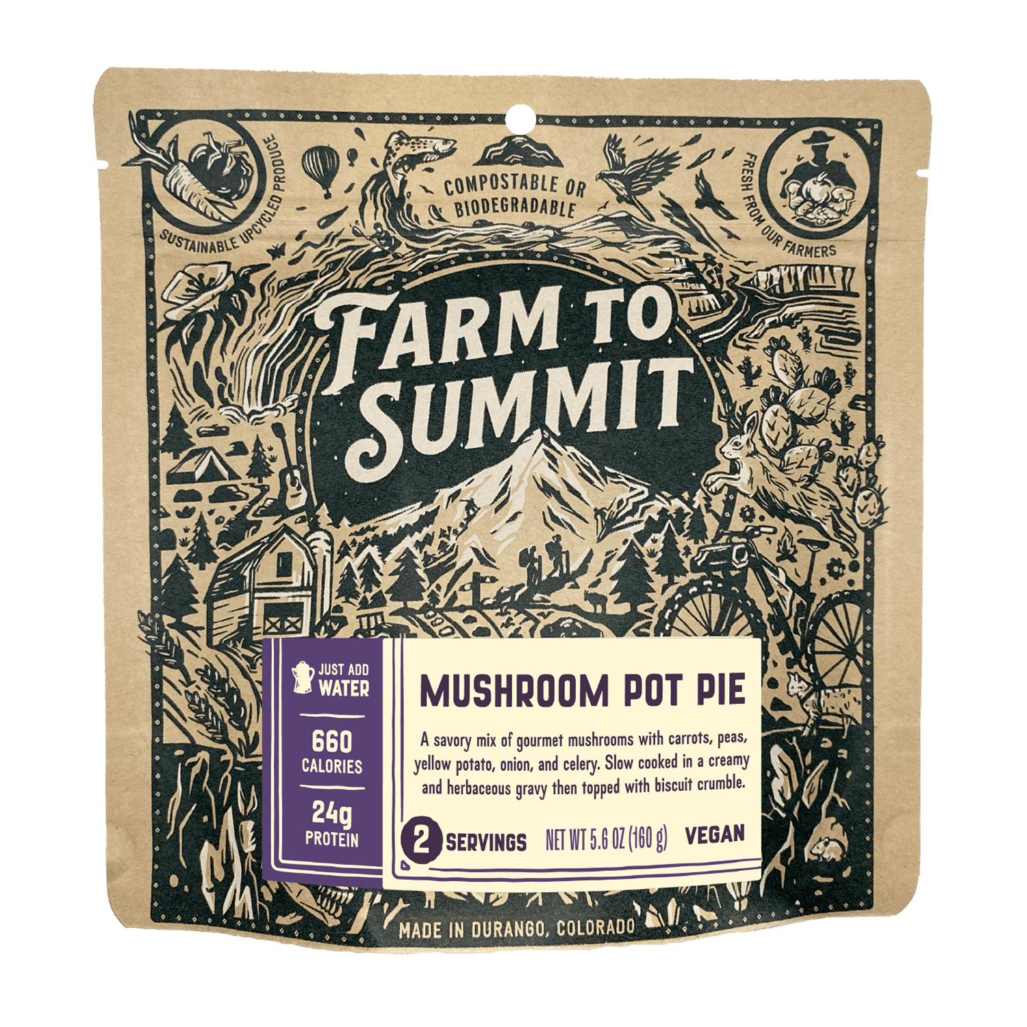 Wild Mushroom Pot Pie