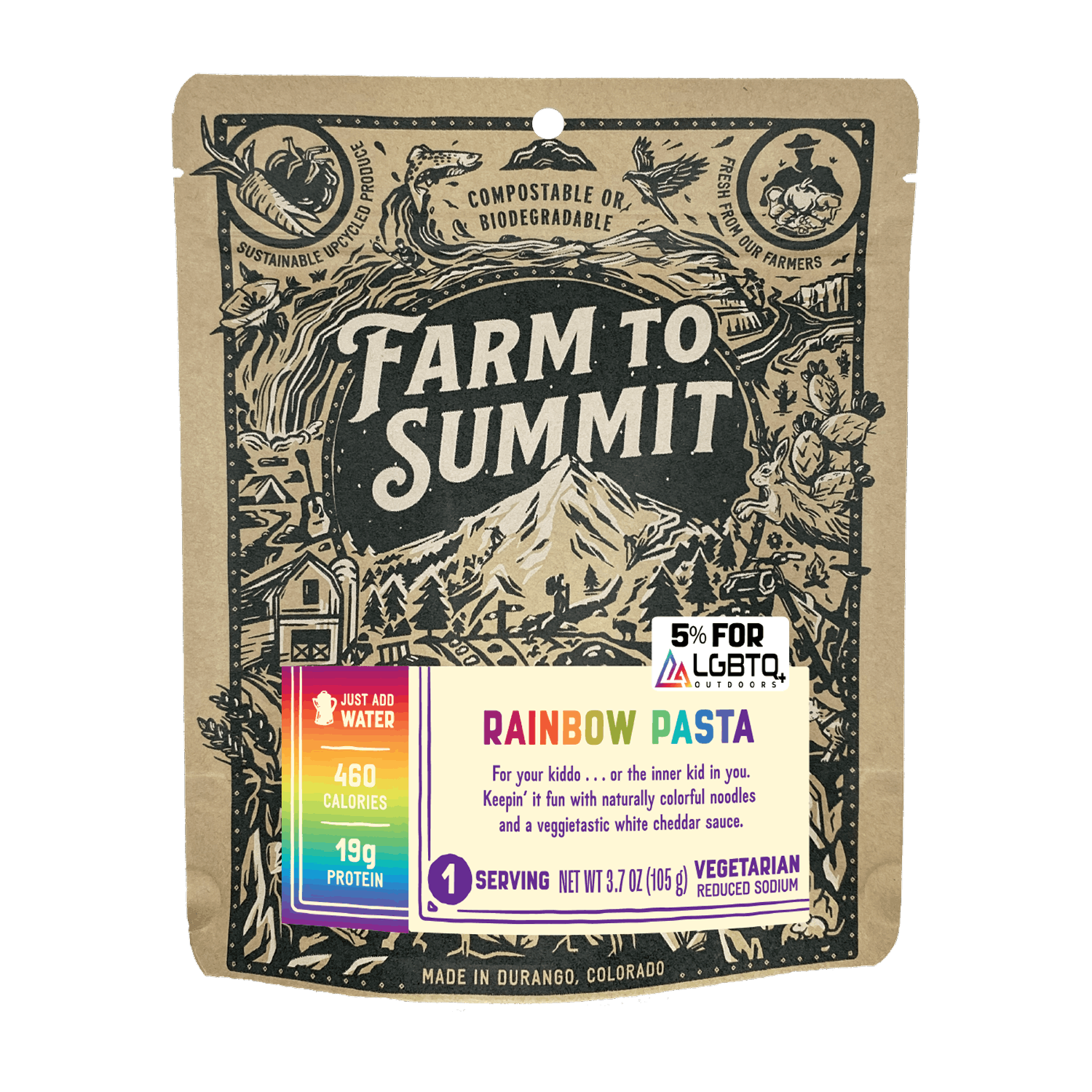 Rainbow Pasta – Farm To Summit