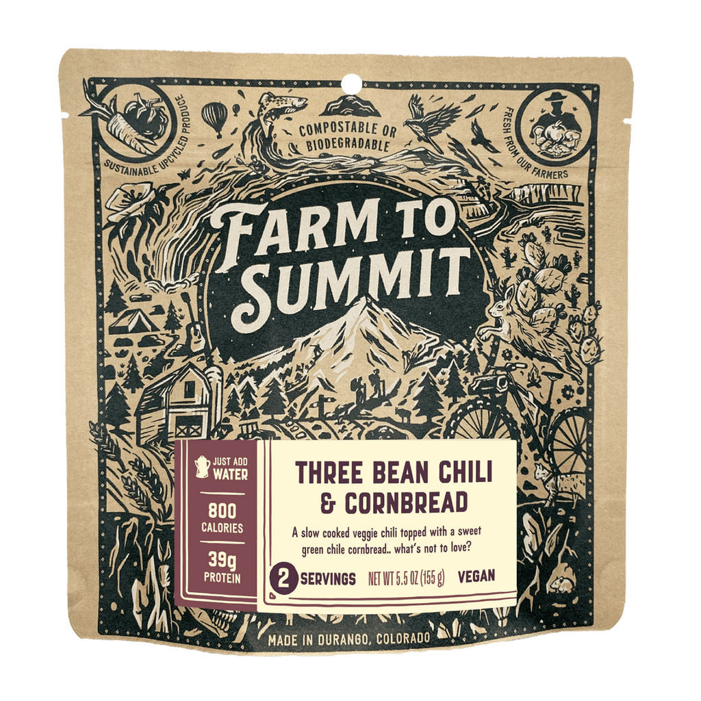 Three Bean Chili & Cornbread