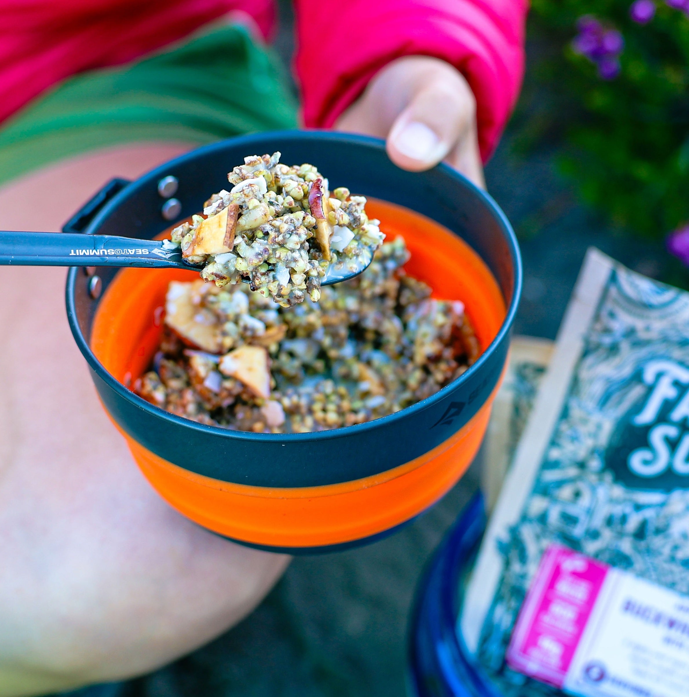 Buckwheat Granola with Oat Milk