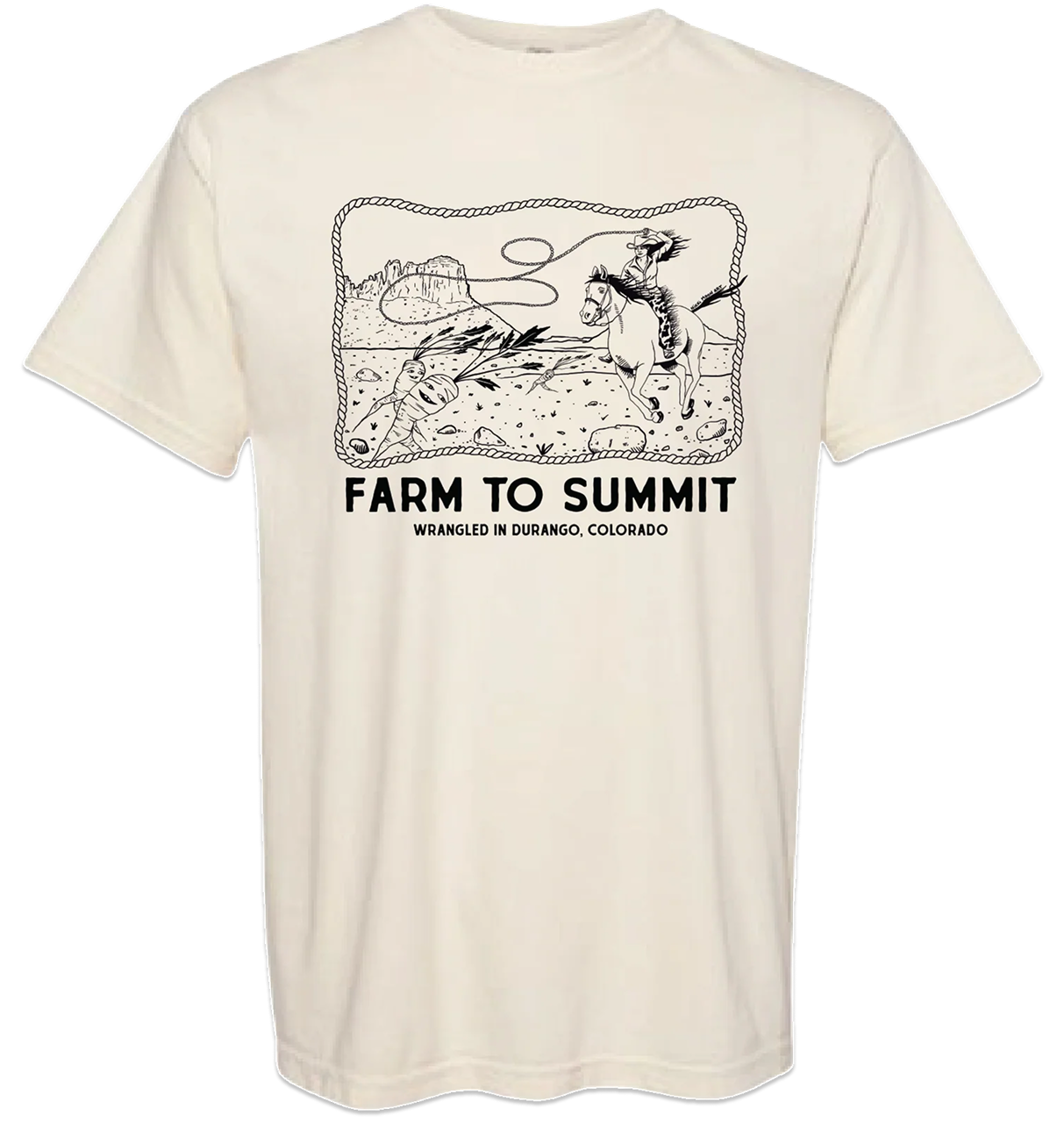 Wranglin' Carrots T-Shirt , natural